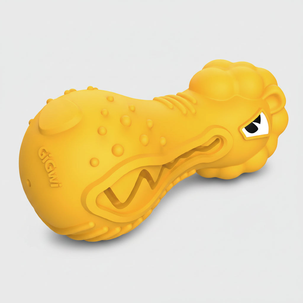 GiGwi Dumbbell Lion Heads Toy for Dogs