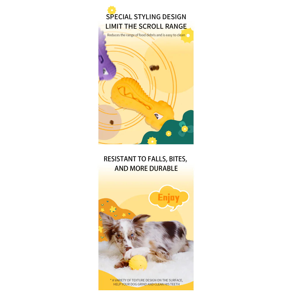 GiGwi Dumbbell Lion Heads Toy for Dogs