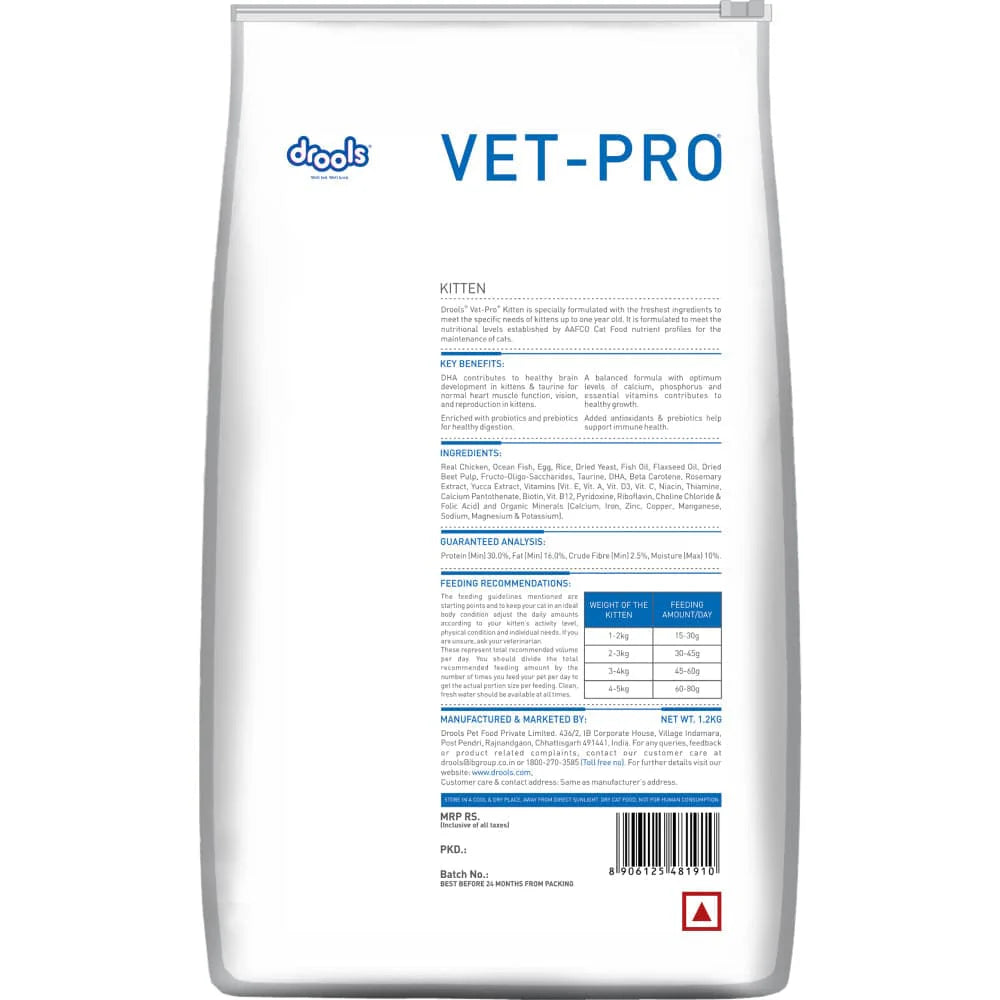 VET PRO-Kitten Dry Food