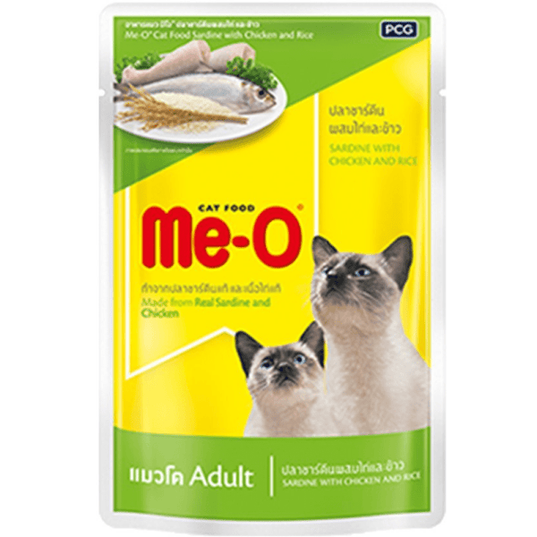 Me-O Sardin With Chicken Cat Wet Food