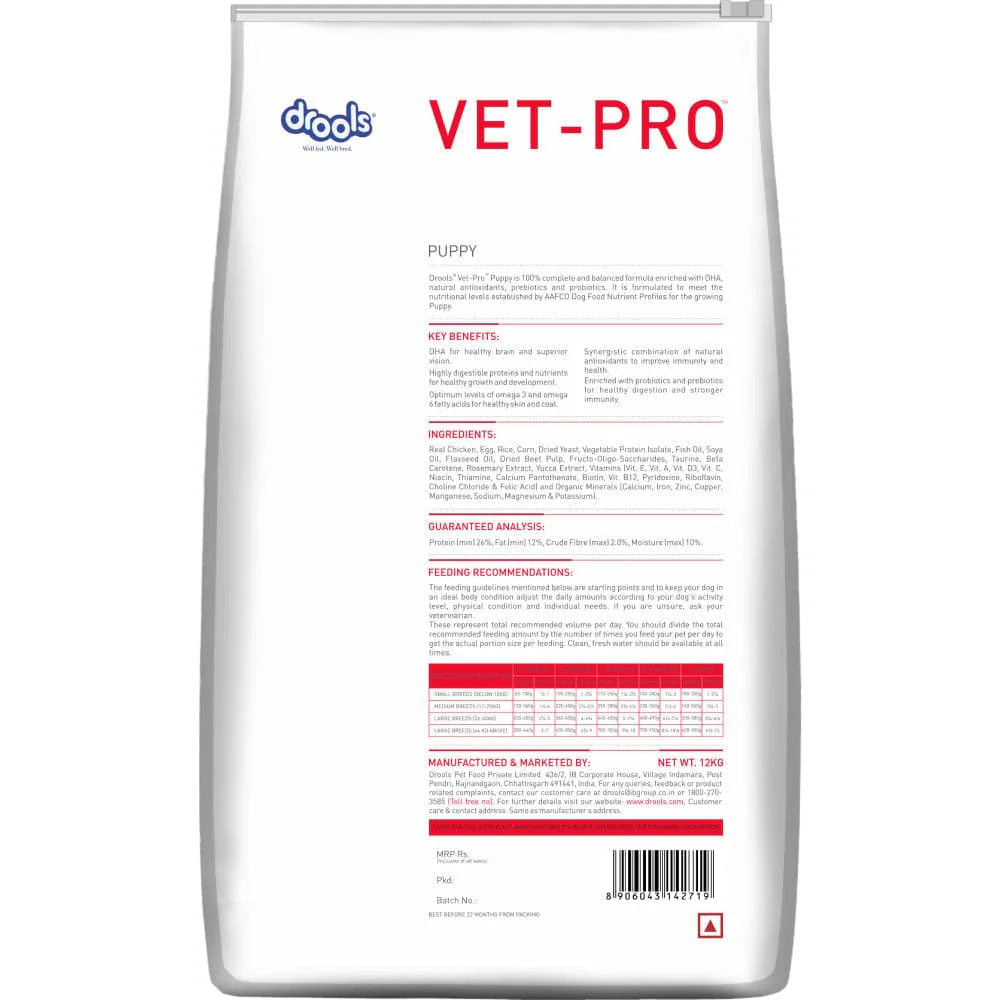 VET PRO- Puppy Dry Food