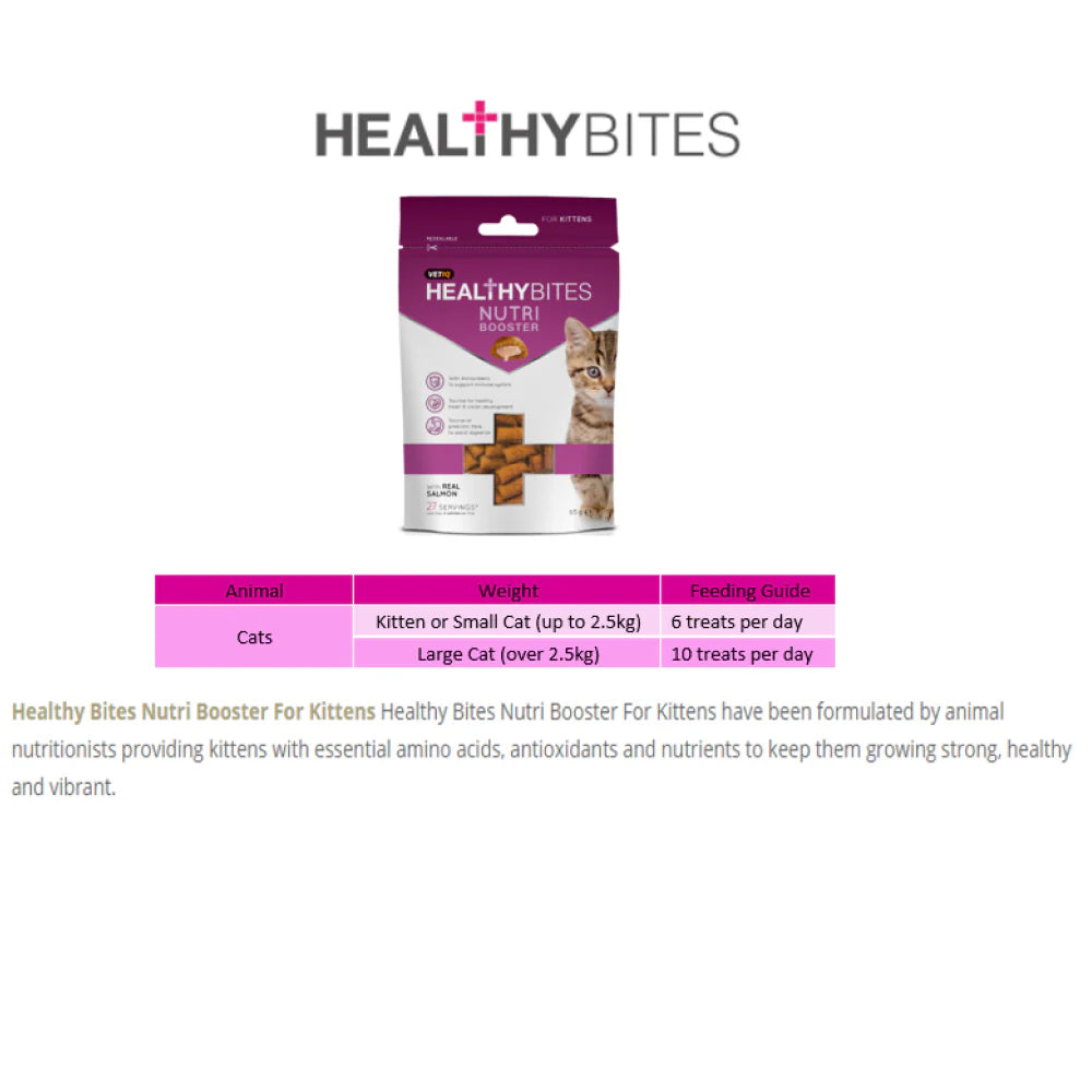 Mark and Chappell- Healthy Bites Nutri Booster Kitten Treats