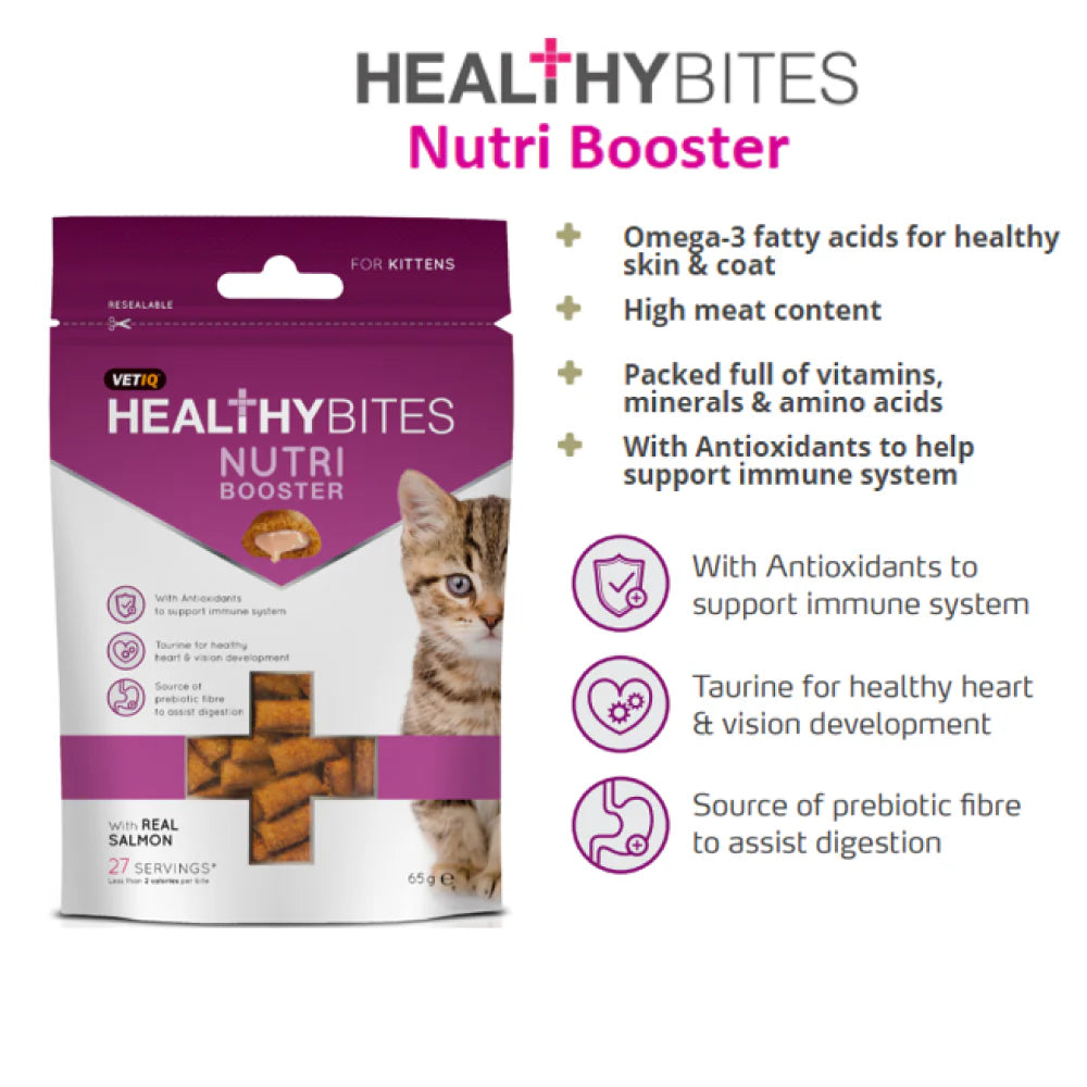 Mark and Chappell- Healthy Bites Nutri Booster Kitten Treats