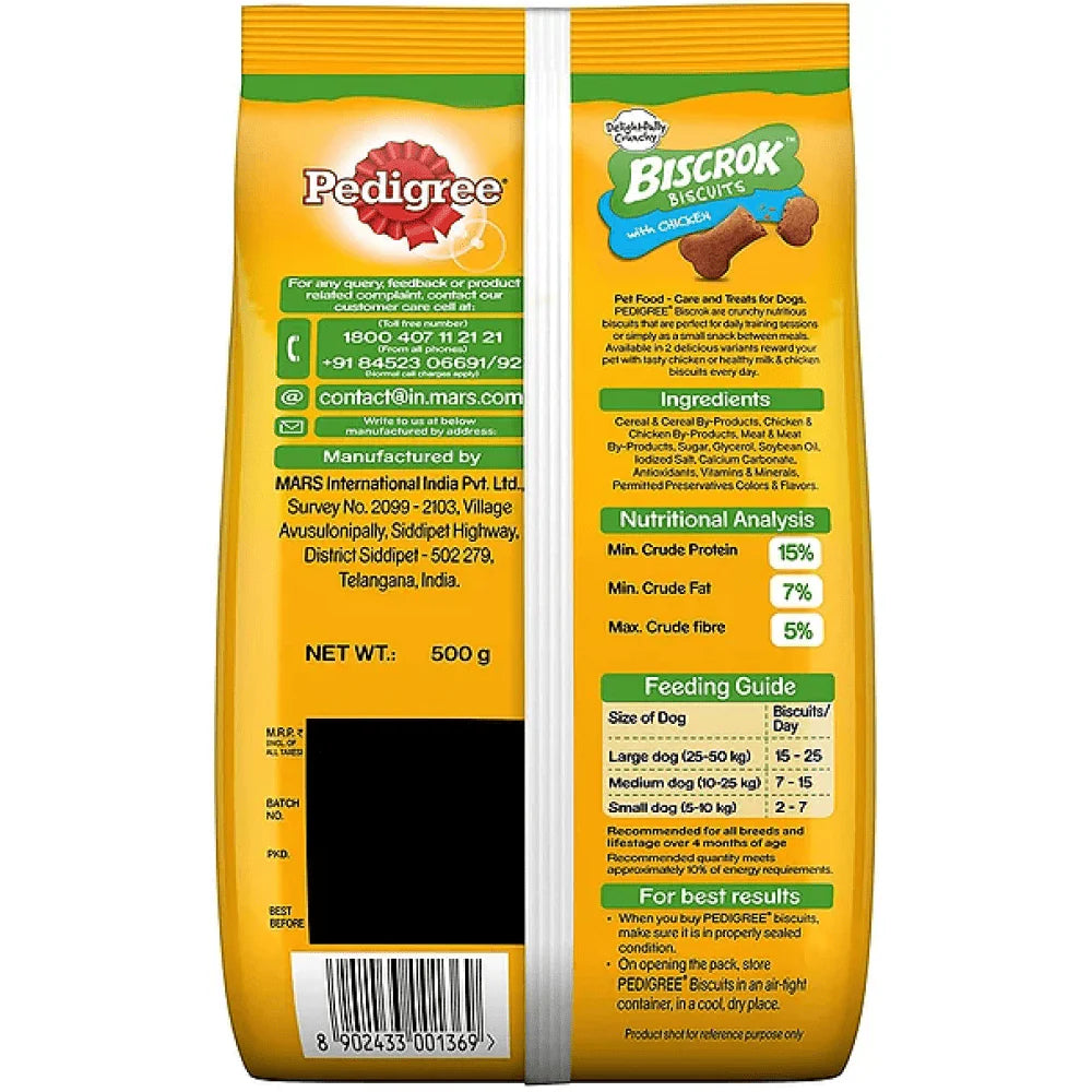 Pedigree- Biscrok Biscuits Dog Treats