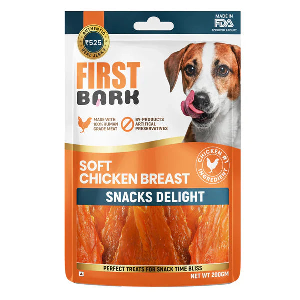 First Bark Soft Chicken Slice for Dogs Treat