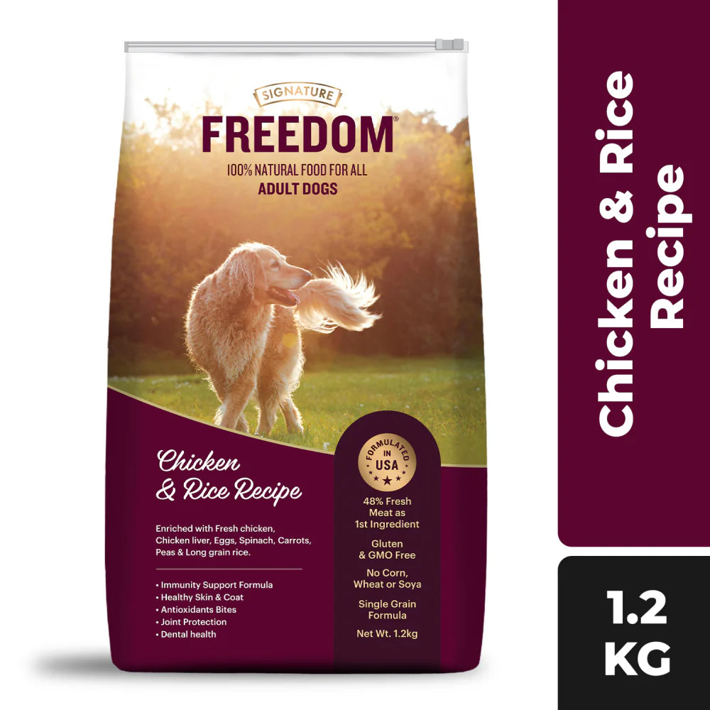 Signature - Freedom Chicken & Rice Adult Dog Dry Food