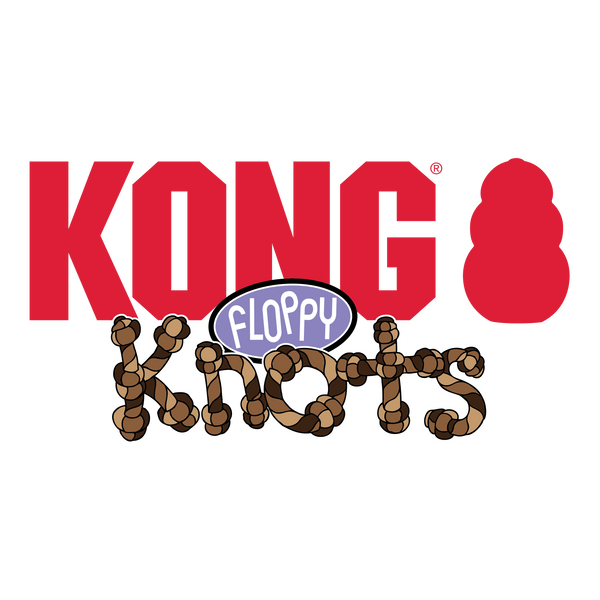 Kong Floppy Knots Fox Toy for Dogs