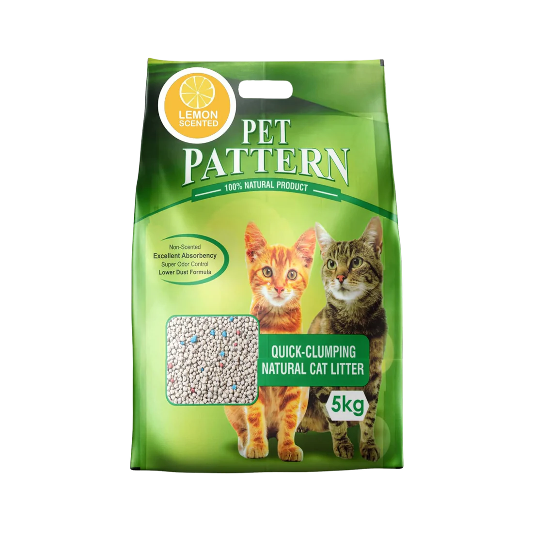 Pet Pattern- Cat Litter Lemon