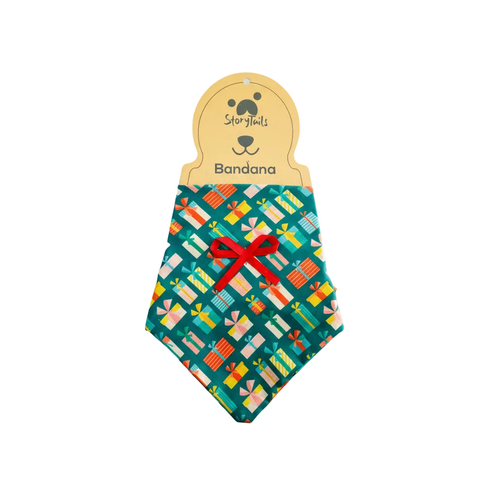 Story Tails X-mas Special Bandana for Dogs