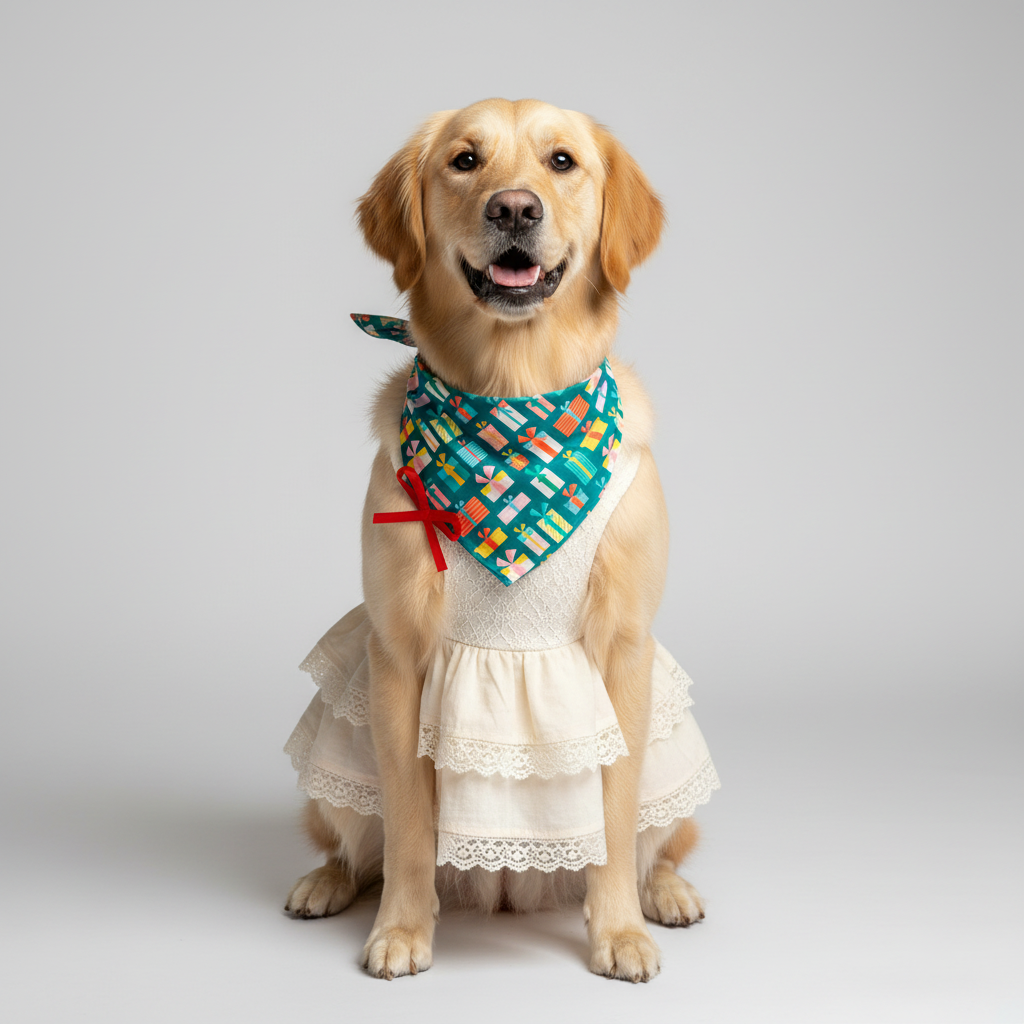 Story Tails X-mas Special Bandana for Dogs