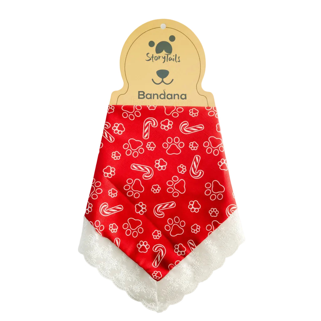 Story Tails X-mas Special Bandana for Dogs