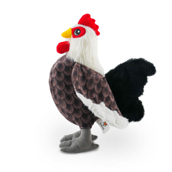 Fofos Plush Rooster Toys for Dogs