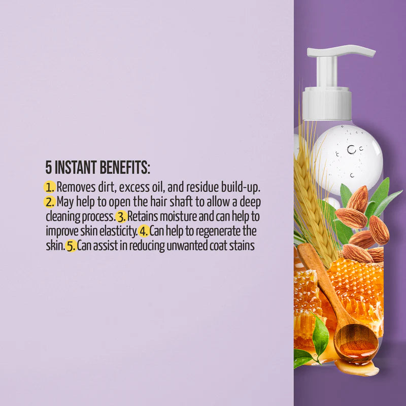 Tauro Pro Line - Ultra Natural Care Deep Clean shampoo for Dogs and Cats  Skin and Coat