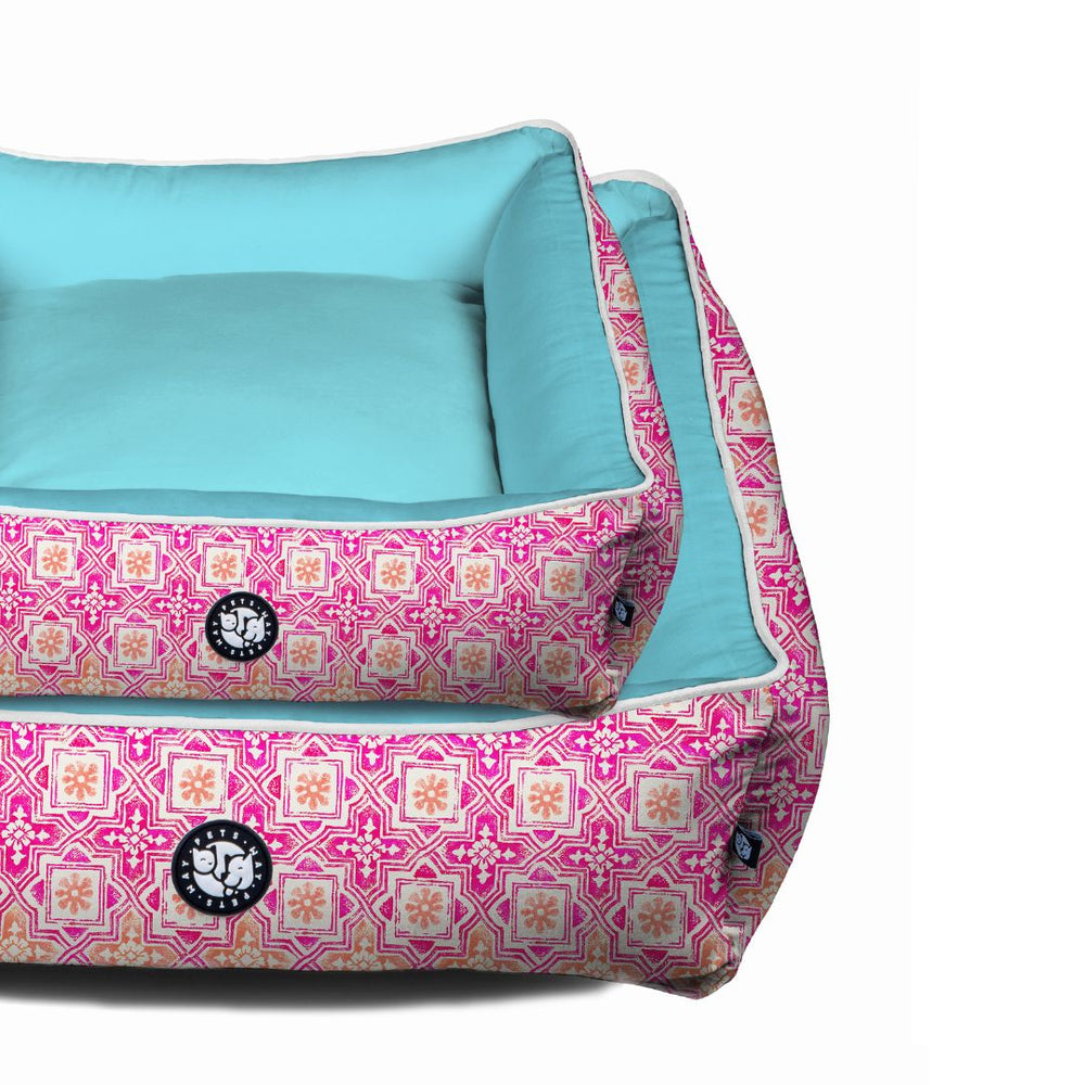 Pets Way Jaipur & Sky Design Bed for Dogs