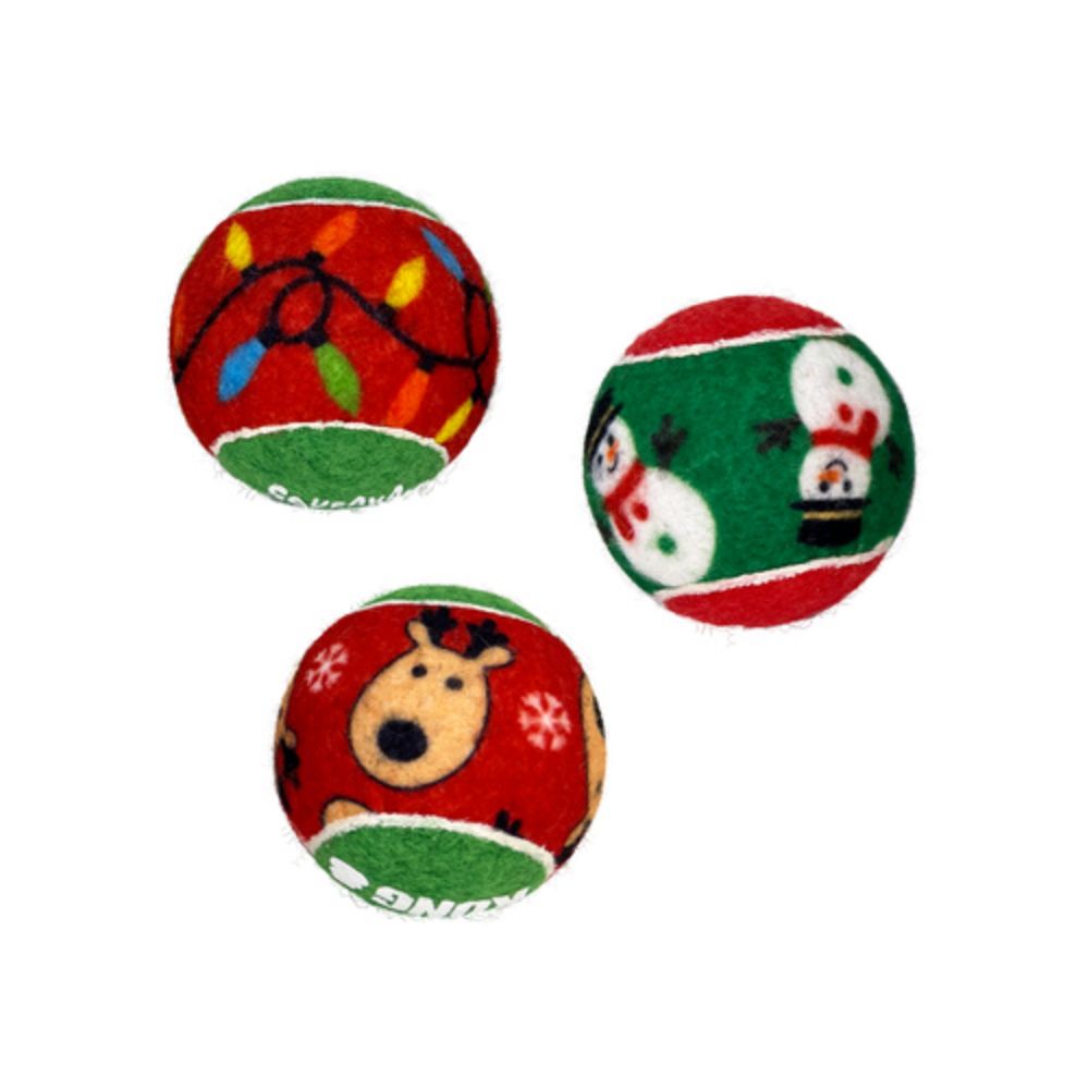 KONG - Holiday Squeakair Balls 6-Pk