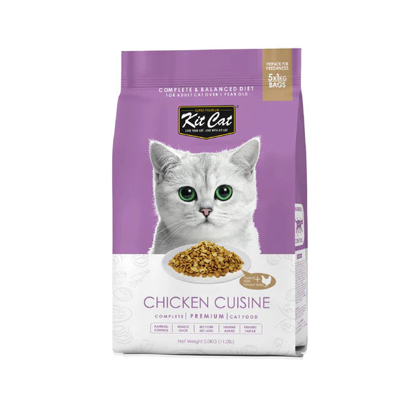 Kit Cat - Premium Cat Food Chicken Cuisine