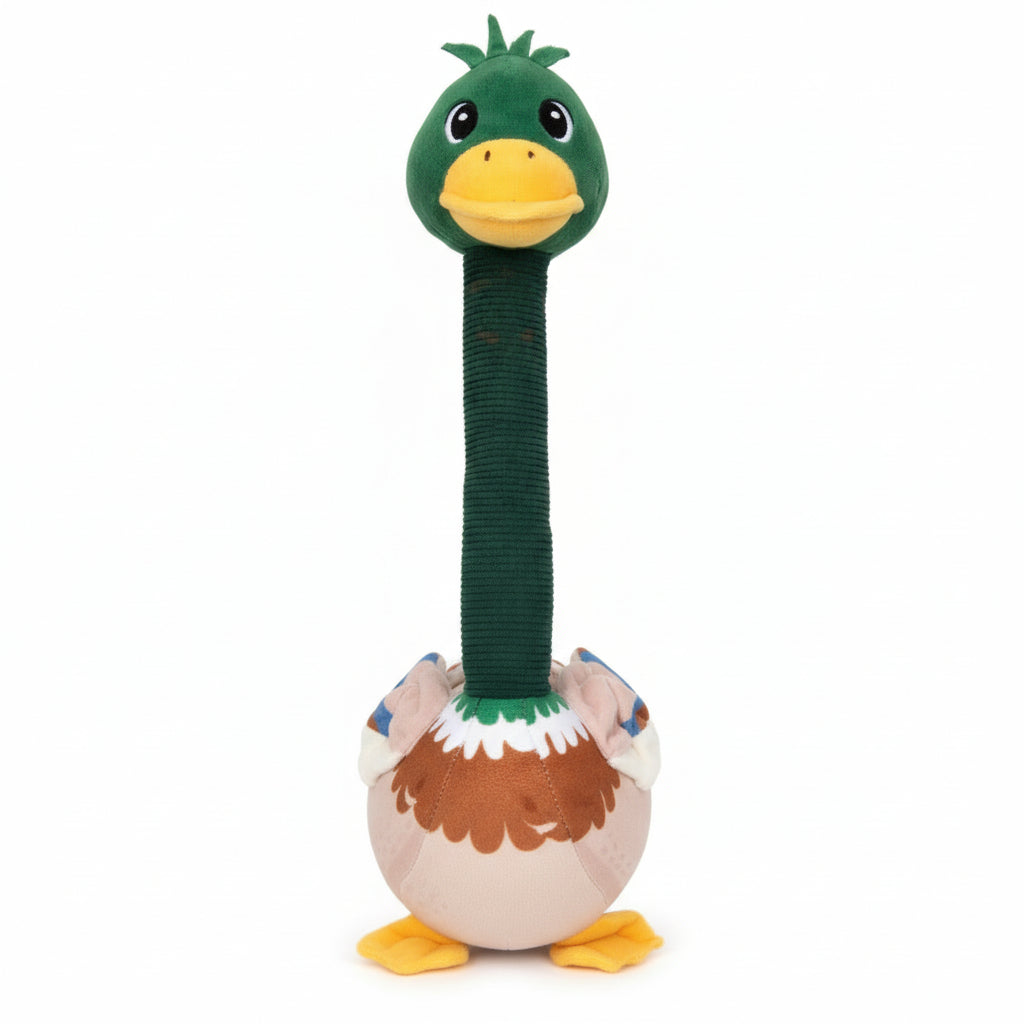 Fofos Long Neck Crinkle Dog Toy
