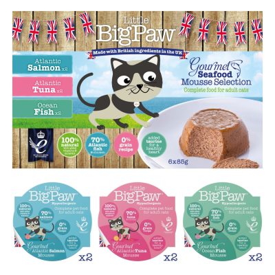 Little Big Paw - Gourmet Seafood Mousse Selection for Cat