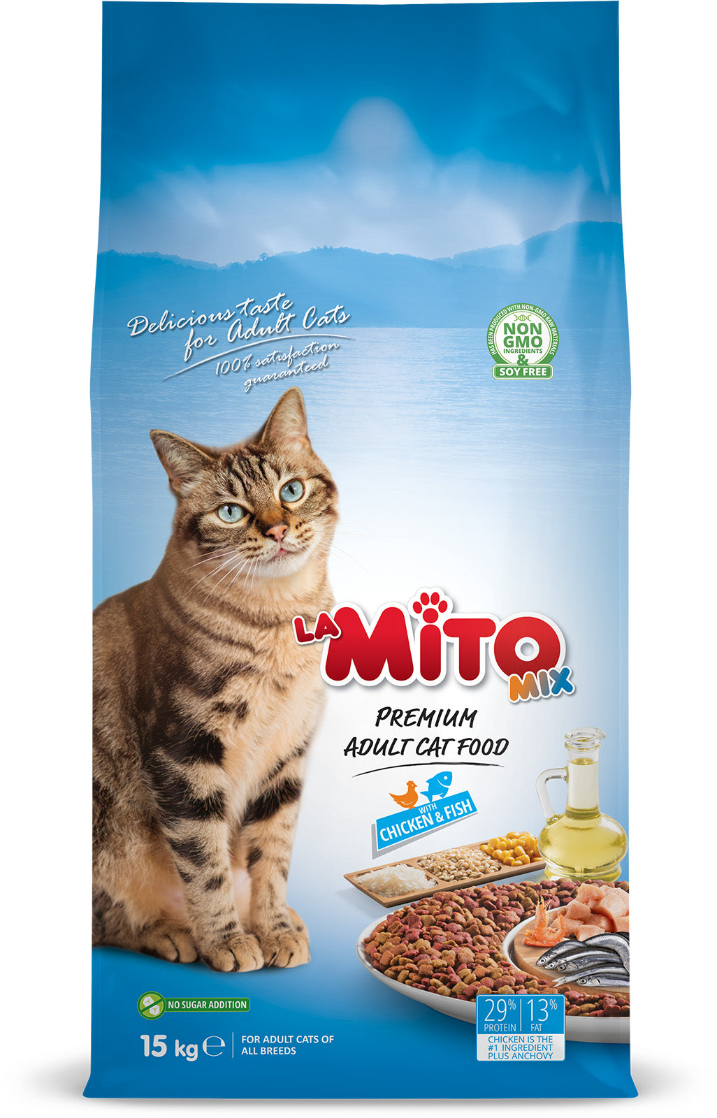 La Mito Mix with Chicken and Fish Adult Cat Dry Food