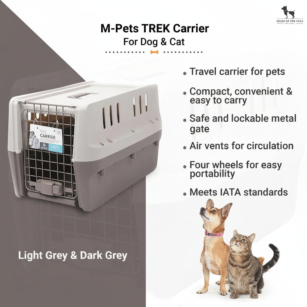 M Pets Trek Carrier for Dogs & Cats