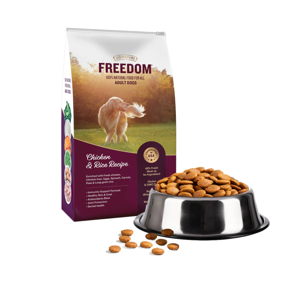 Signature - Freedom Chicken & Rice Adult Dog Dry Food