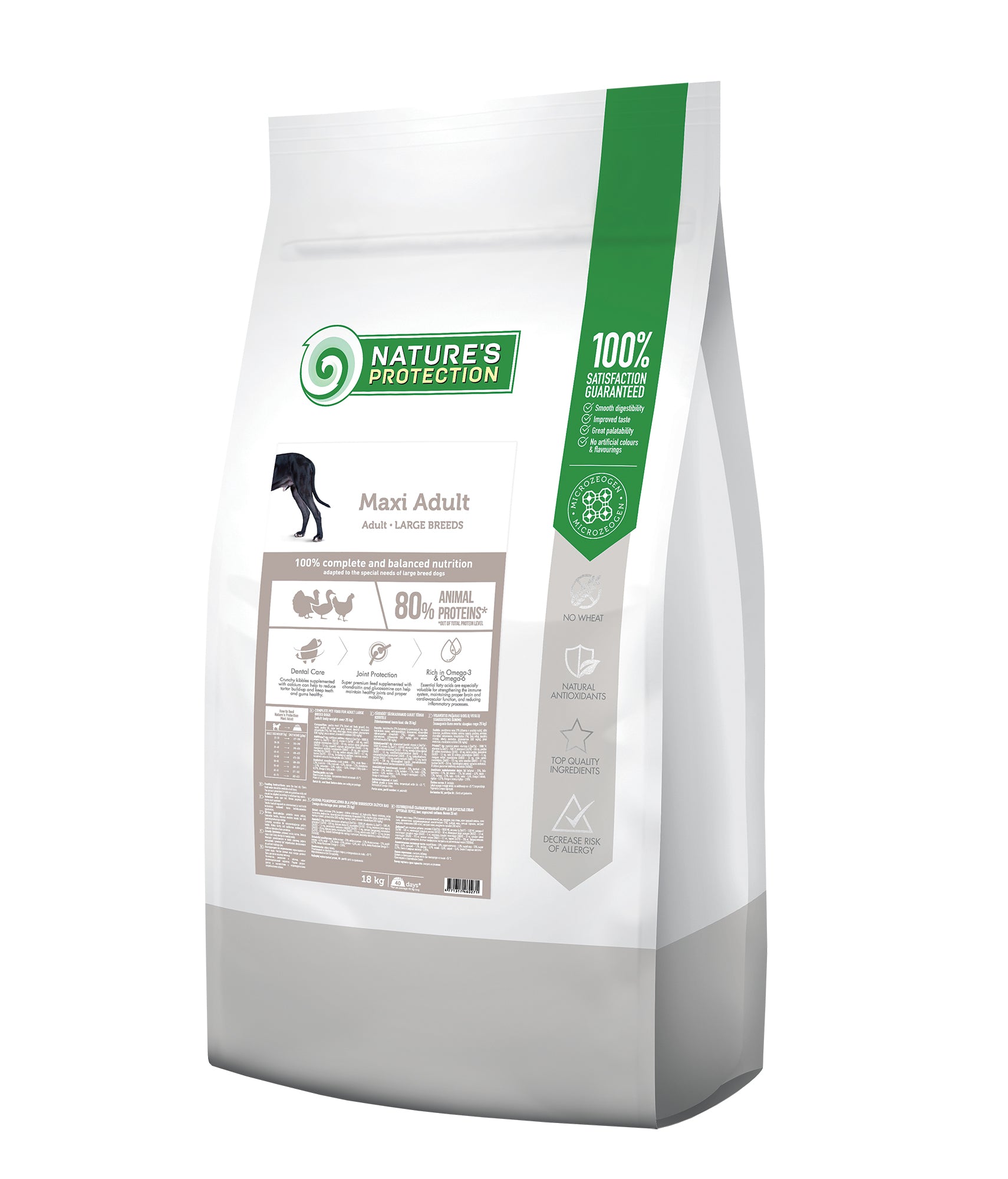 Nature’s Protection Maxi Adult Large Breed Dogs with Poultry Dog Dry Food