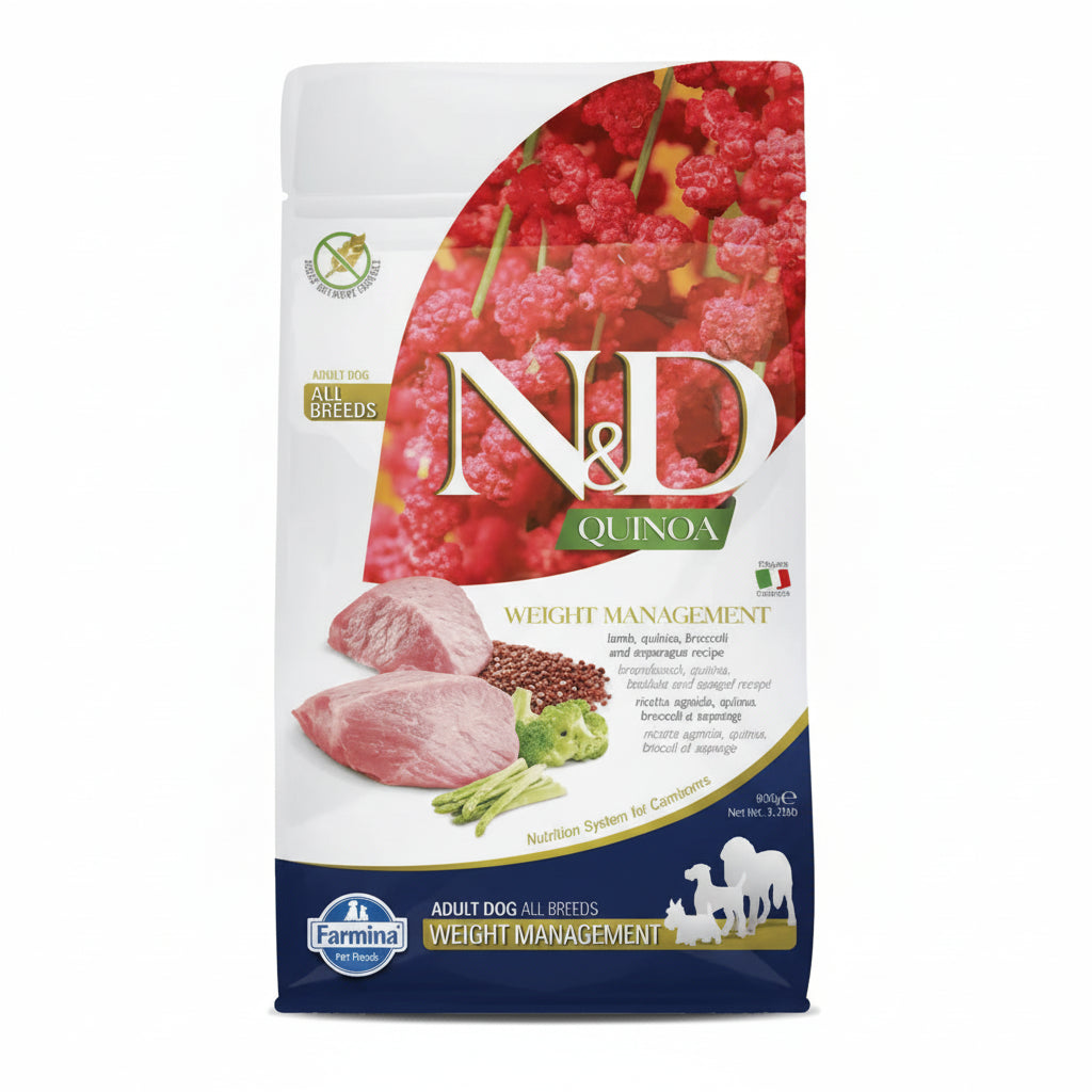 N&D Quinoa Weight Management Grain Free Medium & Maxi Adult Dog Dry Food