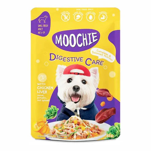 Moochie Digestive Care With Chicken Liver Gravy Dog Wet Food