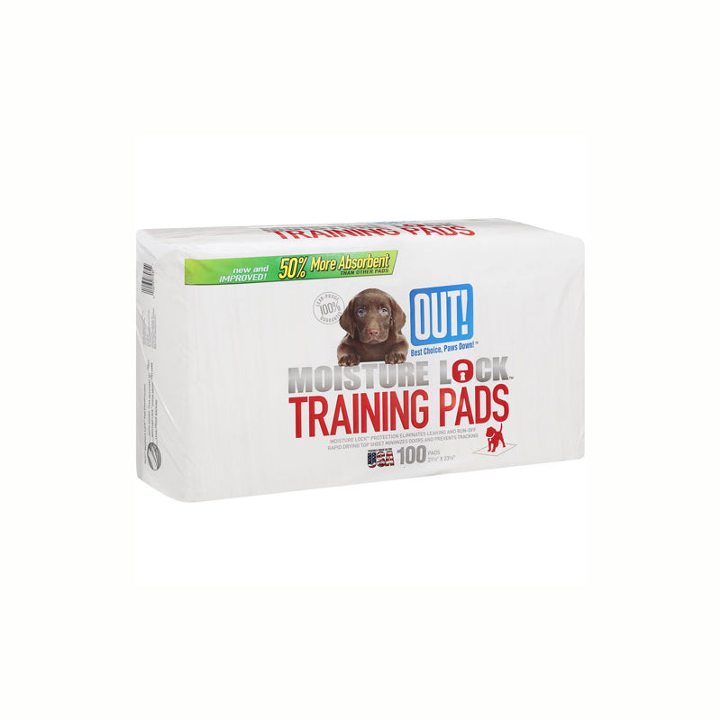 OUT Moisture Lock Dogs Training Pads