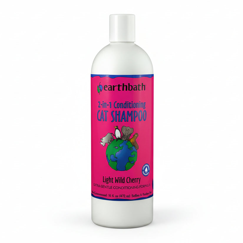 Earthbath 2-in-1 Conditioning Cat Shampoo