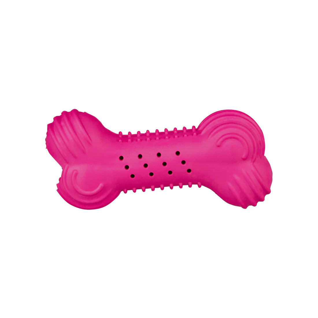 Trixie- Natural Rubber Rustling Bone Toy for Dogs