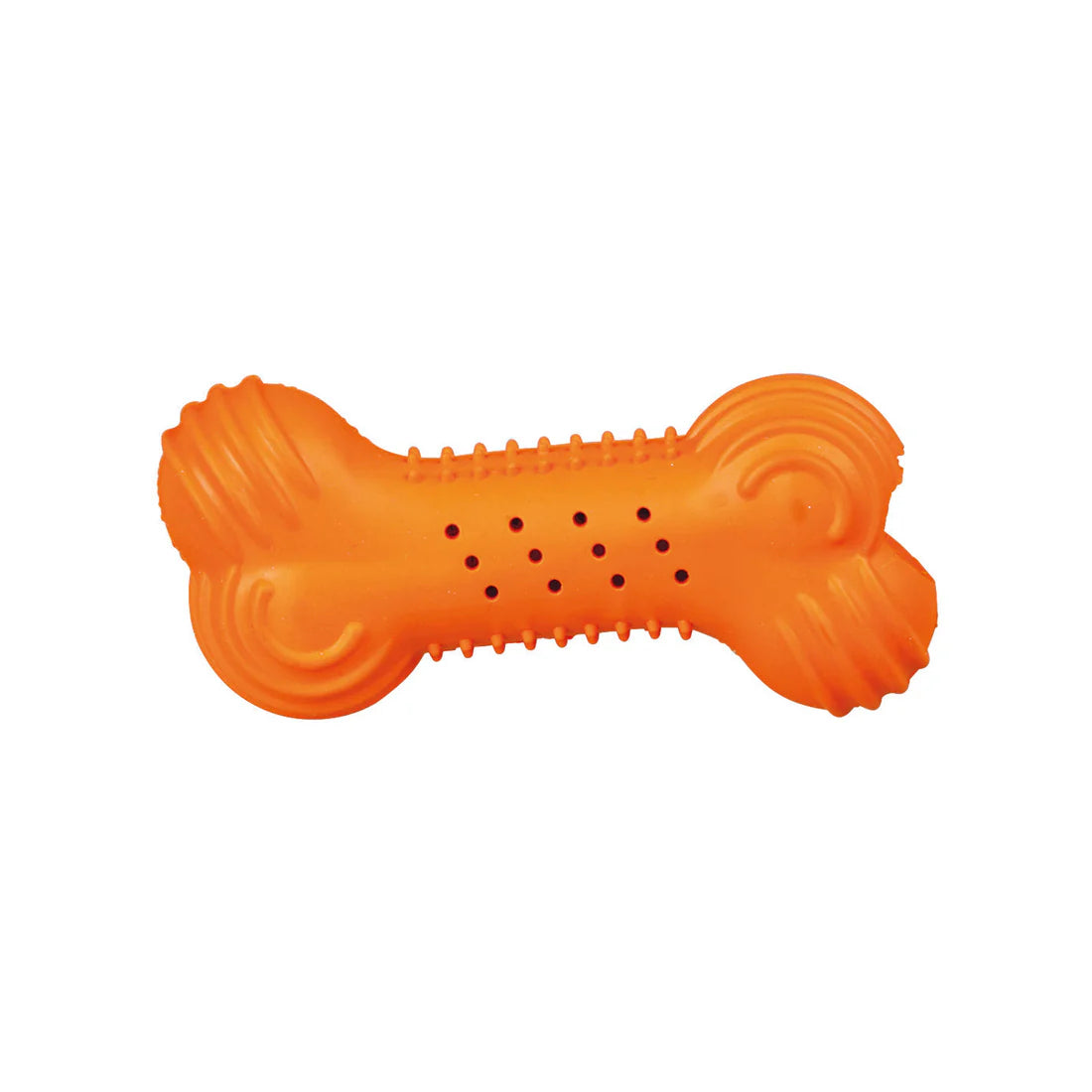 Trixie- Natural Rubber Rustling Bone Toy for Dogs