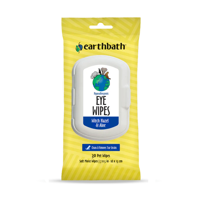 Earthbath- Eye Wipes Hypo Allergenic & Fragrance Free