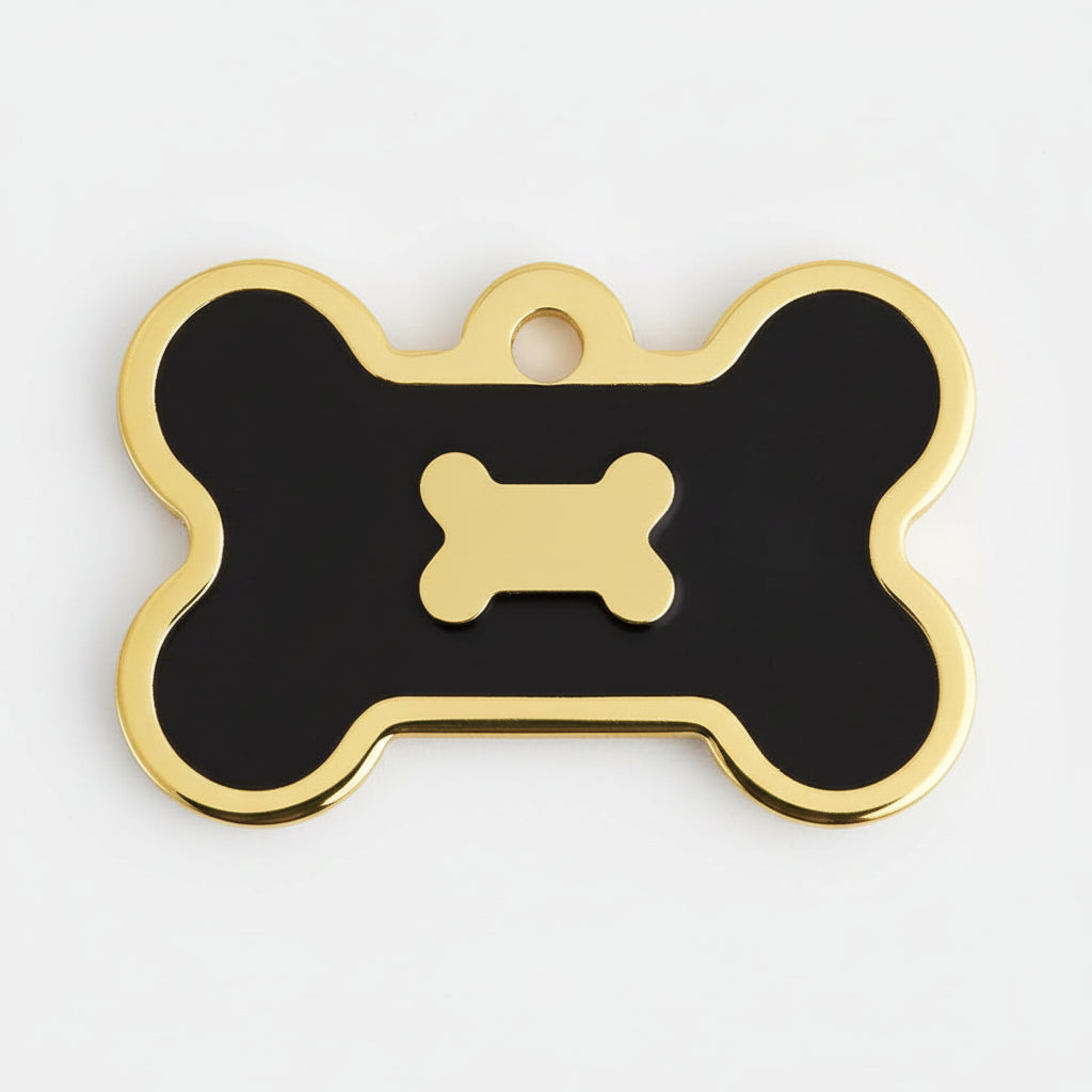 Quick Tag -Dog Name Tag Bone Large