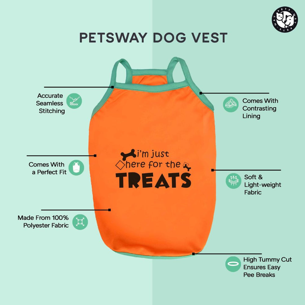 Pets Way Solid Flamingo Stay cool Vest for Dogs