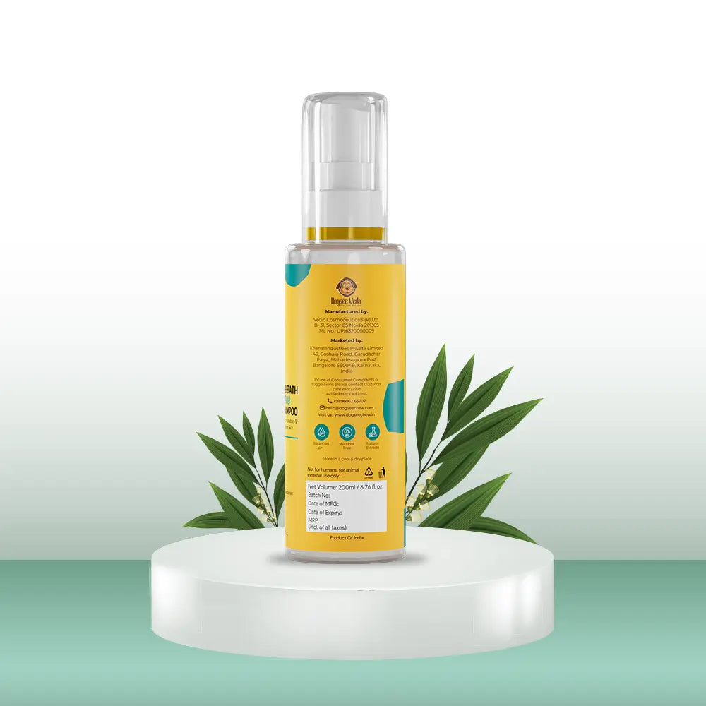 Dogsee Veda Dry Bath Spray Dogs Shampoo
