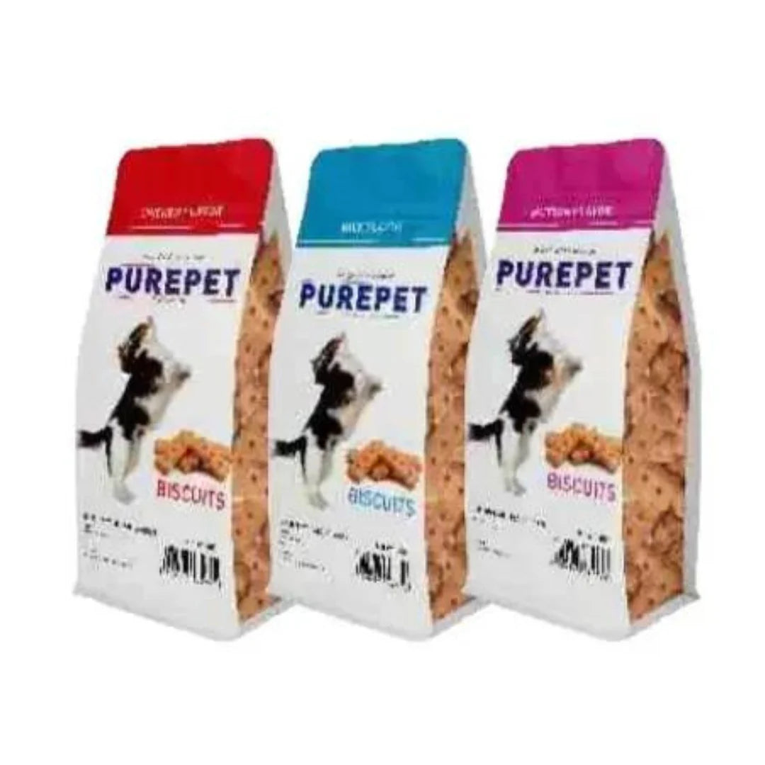 Purepet-Biscuit For Dog Treats Combo (Pouch)