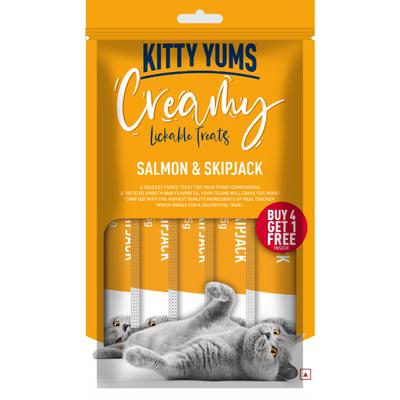 Kitty Yums Lickable Cat Creamy Treats
