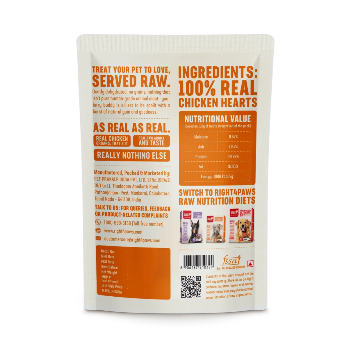 Right4Paws Treat for Dogs