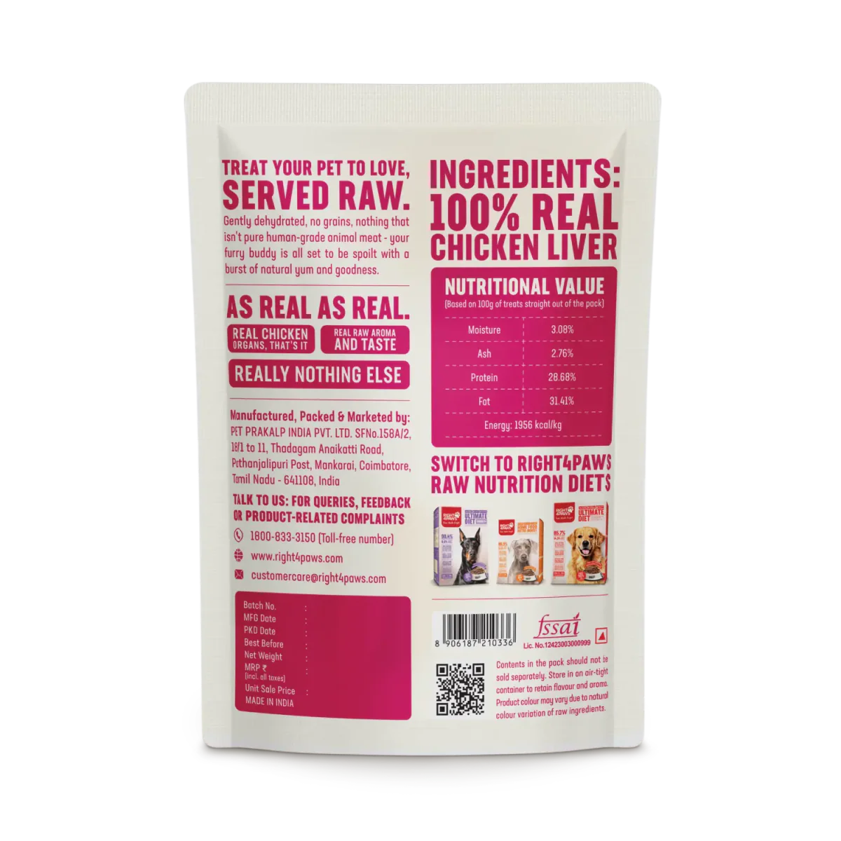 Right4Paws Treat for Dogs