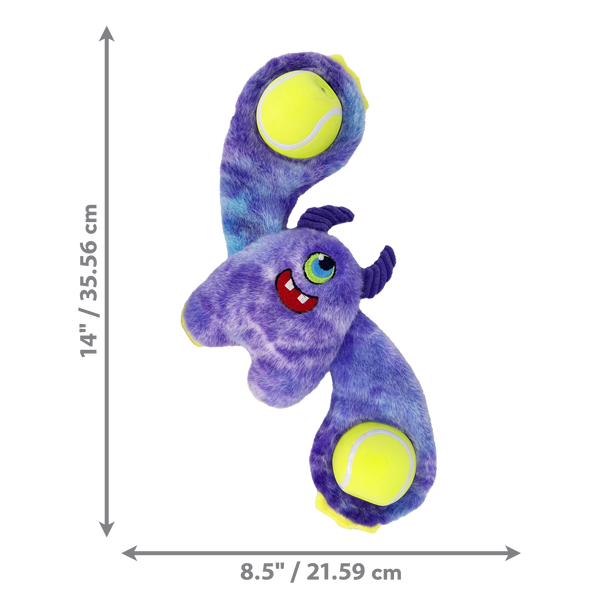Kong Woozles Monster Plush Toy for Dogs
