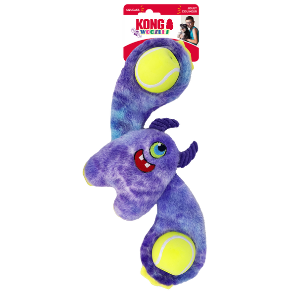 Kong Woozles Monster Plush Toy for Dogs