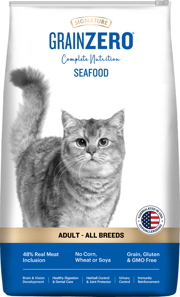 Grain Zero Seafood Adult Cat Dry Food