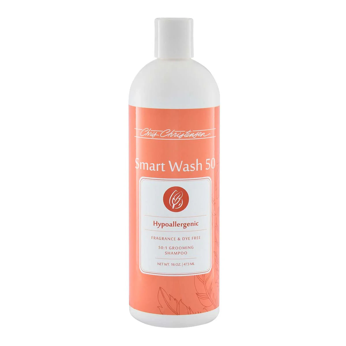Chris Christensen Smartwash50 Hypoallergenic Shampoo for Dogs and Cats