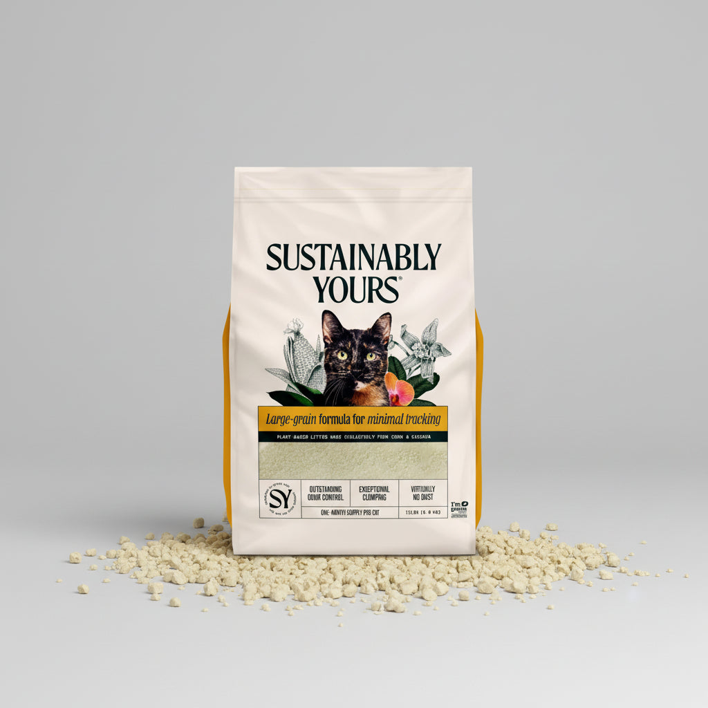 Sustainably Yours Large Grains Cat Litter
