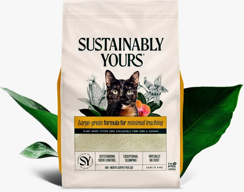 Sustainably Yours- Large Grains Cat Litter