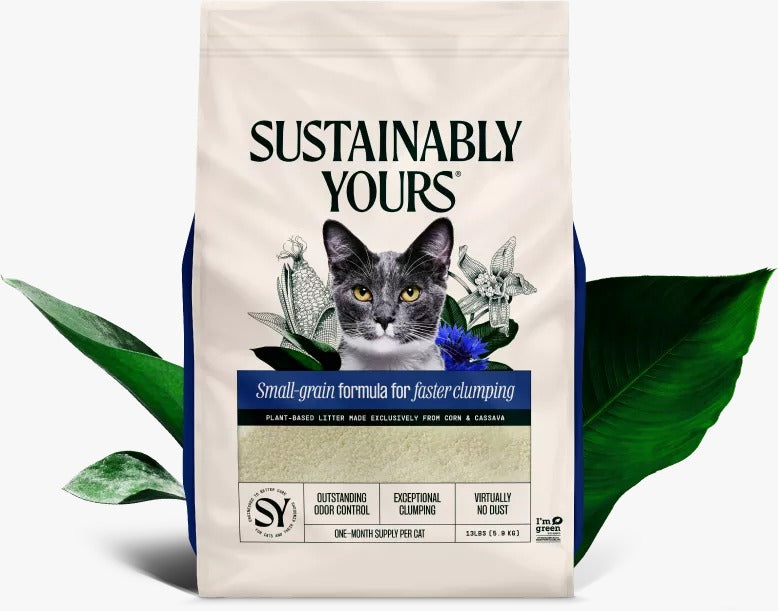 Sustainably Yours-Small Grains Cat Litter