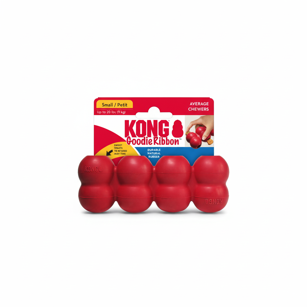 Kong Goodie Ribbon Dog Toy