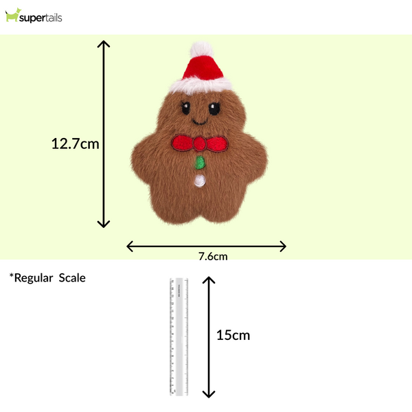 Kong Snuzzles Mini Gingerbread Toy for Dogs