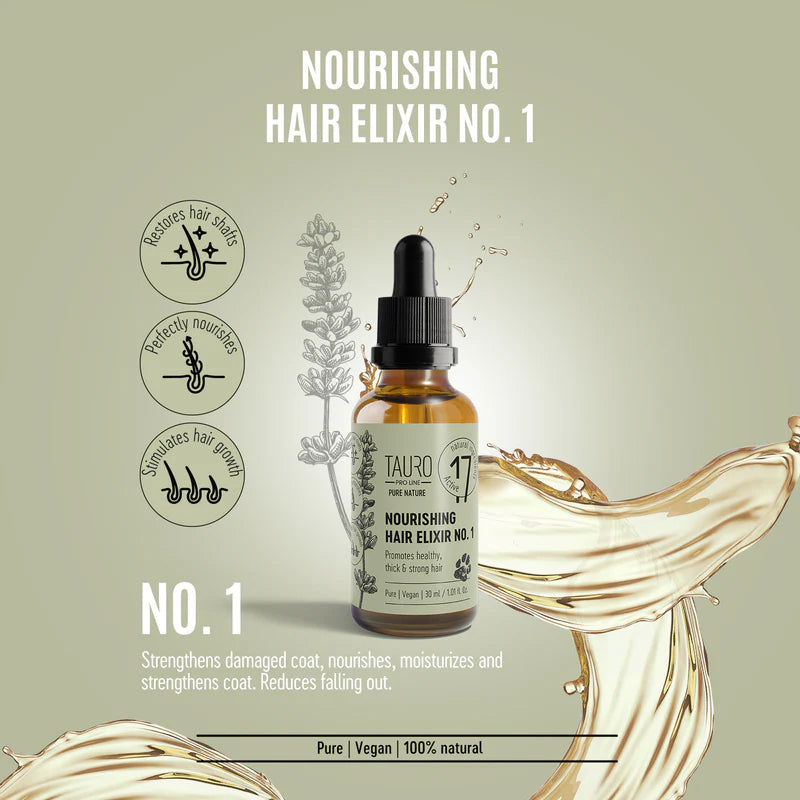Tauro Pro Line -Pure Nature Nourishing Elixir No. 1 for Dogs and Cats Coat Care